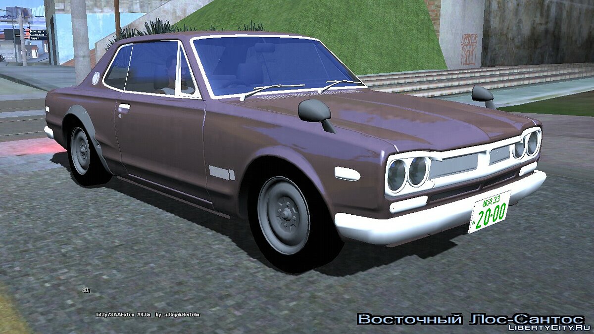 Nissan Skyline 2000 GT-R для GTA San Andreas (iOS, Android) - Картинка #1
