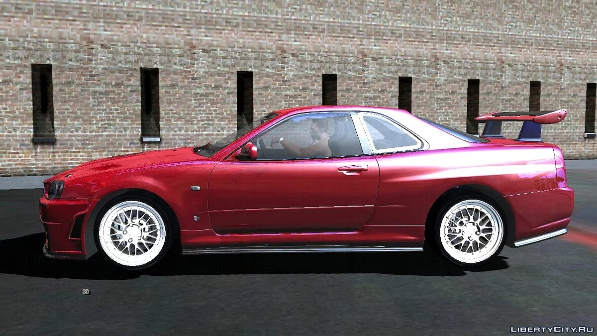 2000 Nissan Skyline GT-R R34 Omori Factory S1 / GTA San Andreas (iOS, Android)