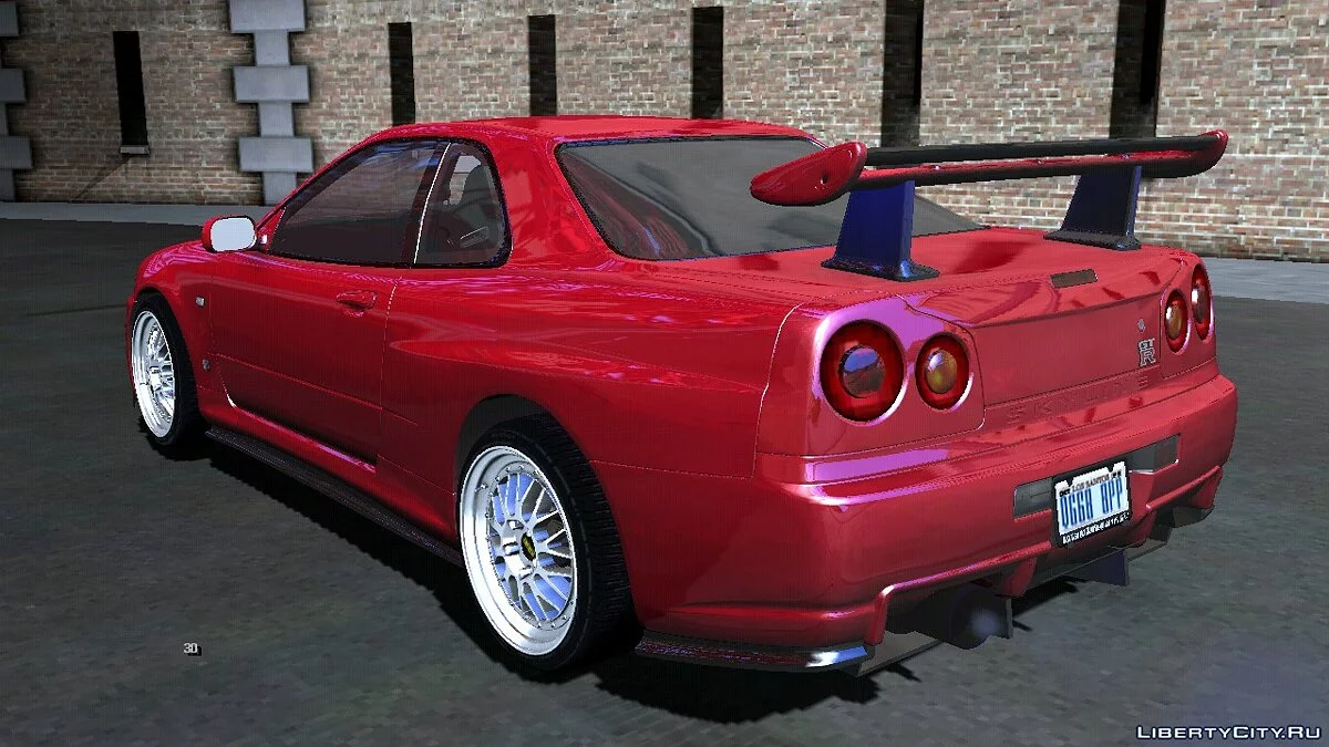 2000 Nissan Skyline GT-R R34 Omori Factory S1 / GTA San Andreas (iOS, Android)