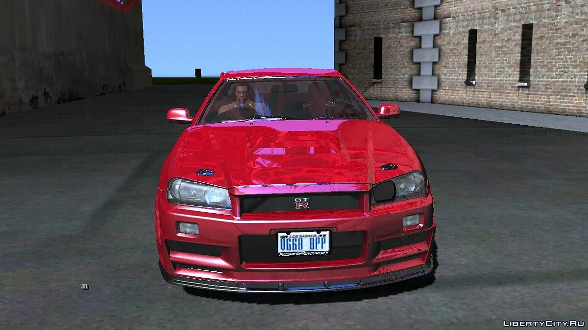 2000 Nissan Skyline GT-R R34 Omori Factory S1 / GTA San Andreas (iOS, Android)