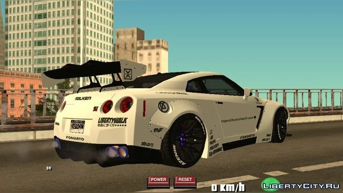 Nissan GTR R35 Premium 2015 Liberty Walk / GTA San Andreas (iOS, Android)