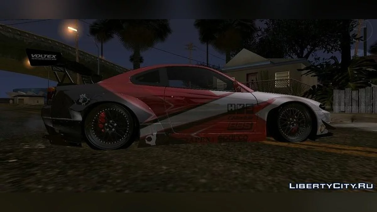 Nissan Silvia S15 Rocket Bunny / GTA San Andreas (iOS, Android)