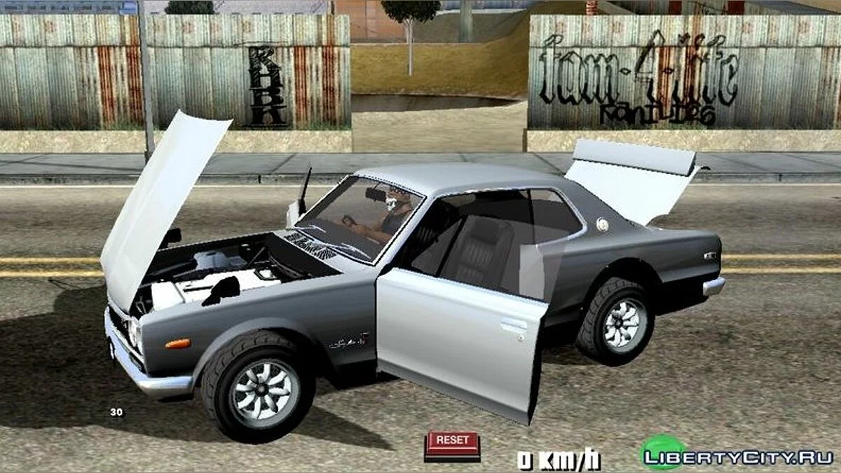 Nissan Skyline 2000 GTR (KPGC10) 1971 / GTA San Andreas (iOS, Android)