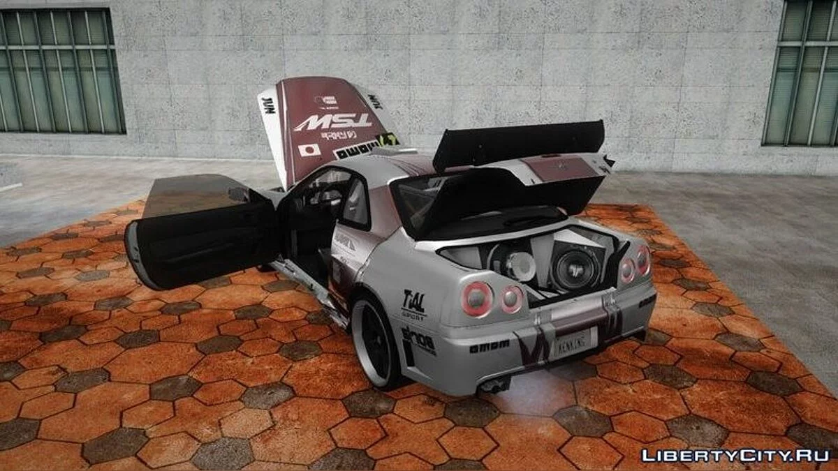 Nissan Skyline R34 / GTA San Andreas (iOS, Android)