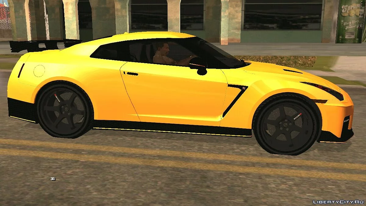 Nissan GT-R / GTA San Andreas (iOS, Android)