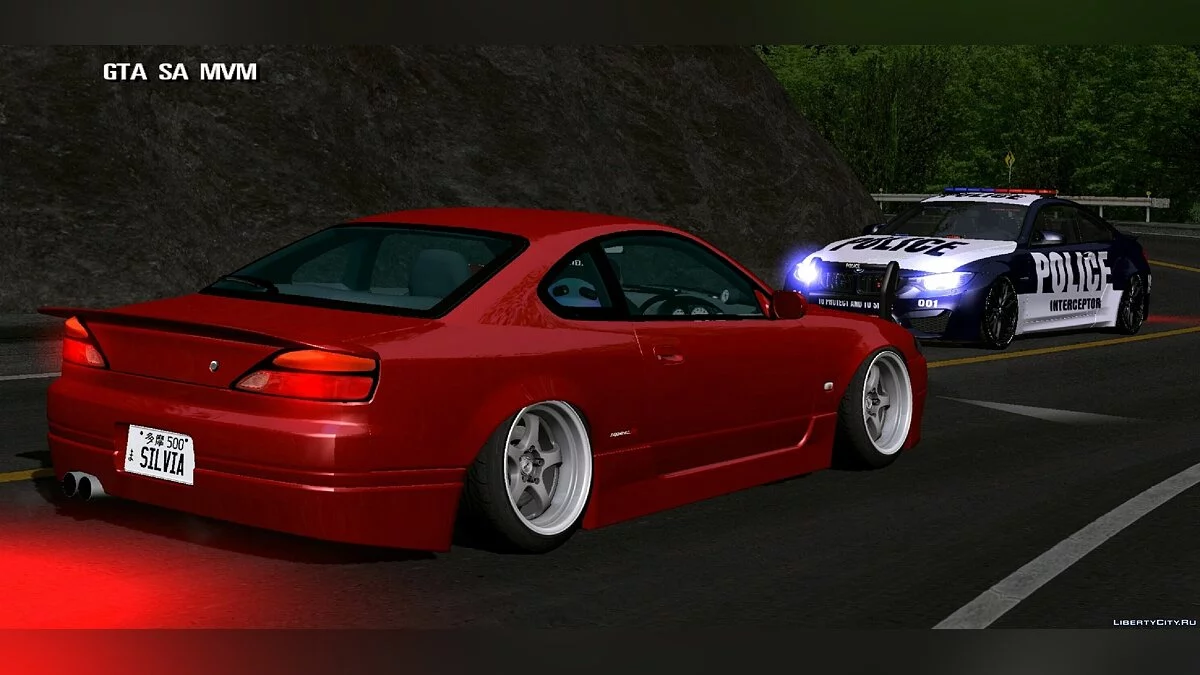 Nissan Silvia S15 / GTA San Andreas (iOS, Android)