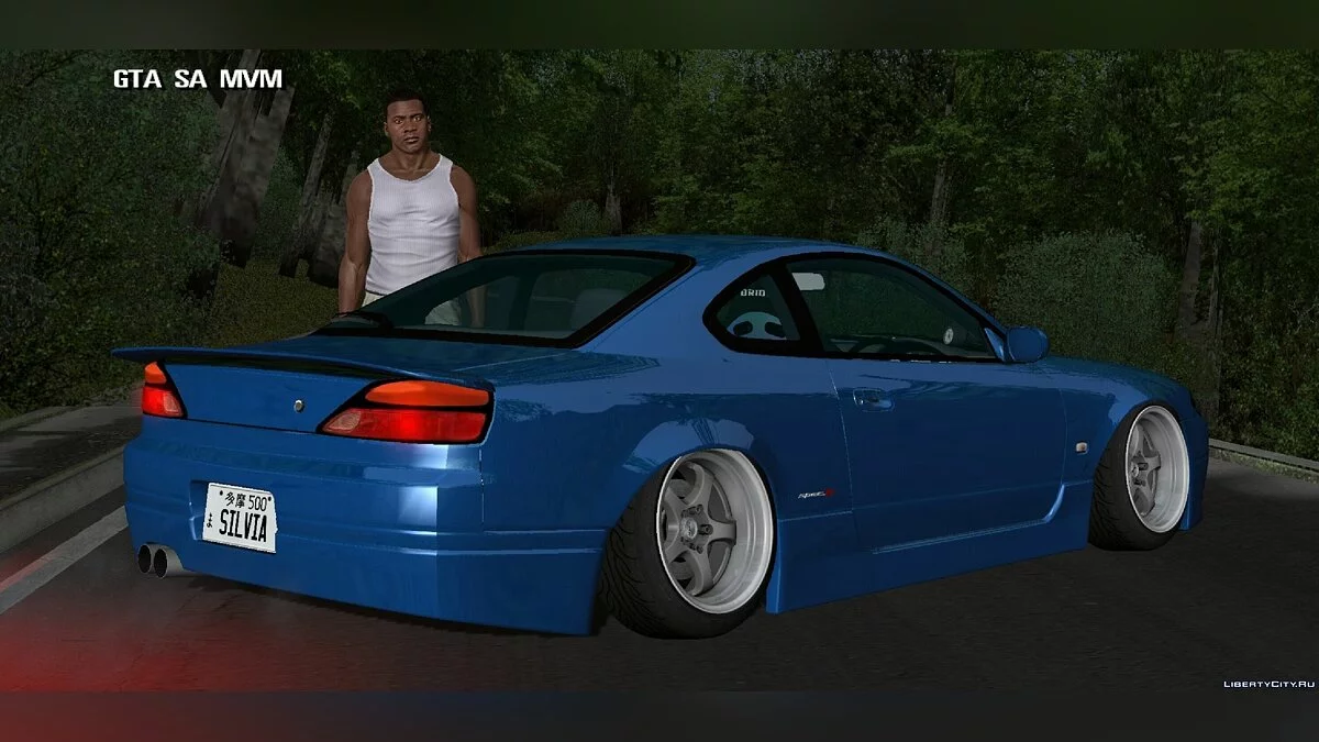Nissan Silvia S15 / GTA San Andreas (iOS, Android)