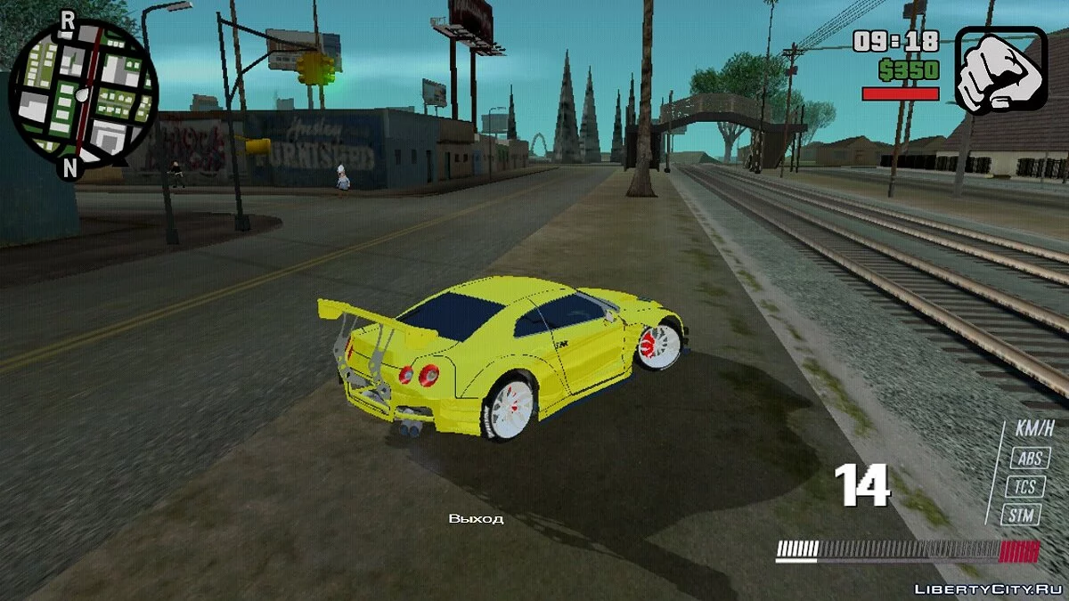 Nissan GT-R R35 Bensopra / GTA San Andreas (iOS, Android)
