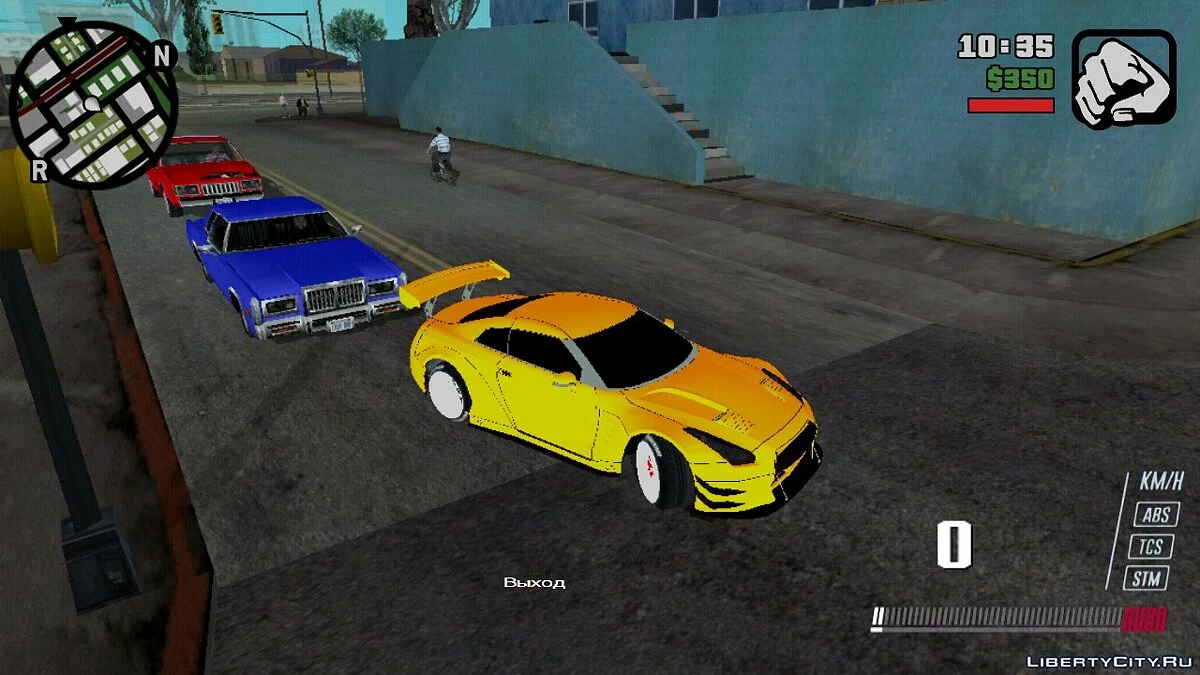 Nissan GT-R R35 Bensopra / GTA San Andreas (iOS, Android)