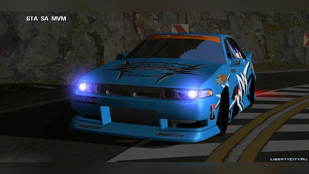 Nissan + настройки под дрифт / GTA San Andreas (iOS, Android)
