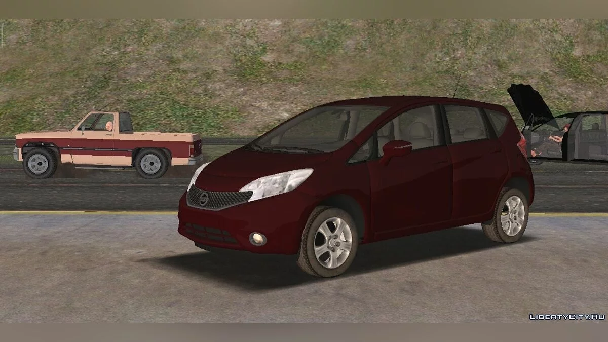 Nissan Note 2013 / GTA San Andreas (iOS, Android)