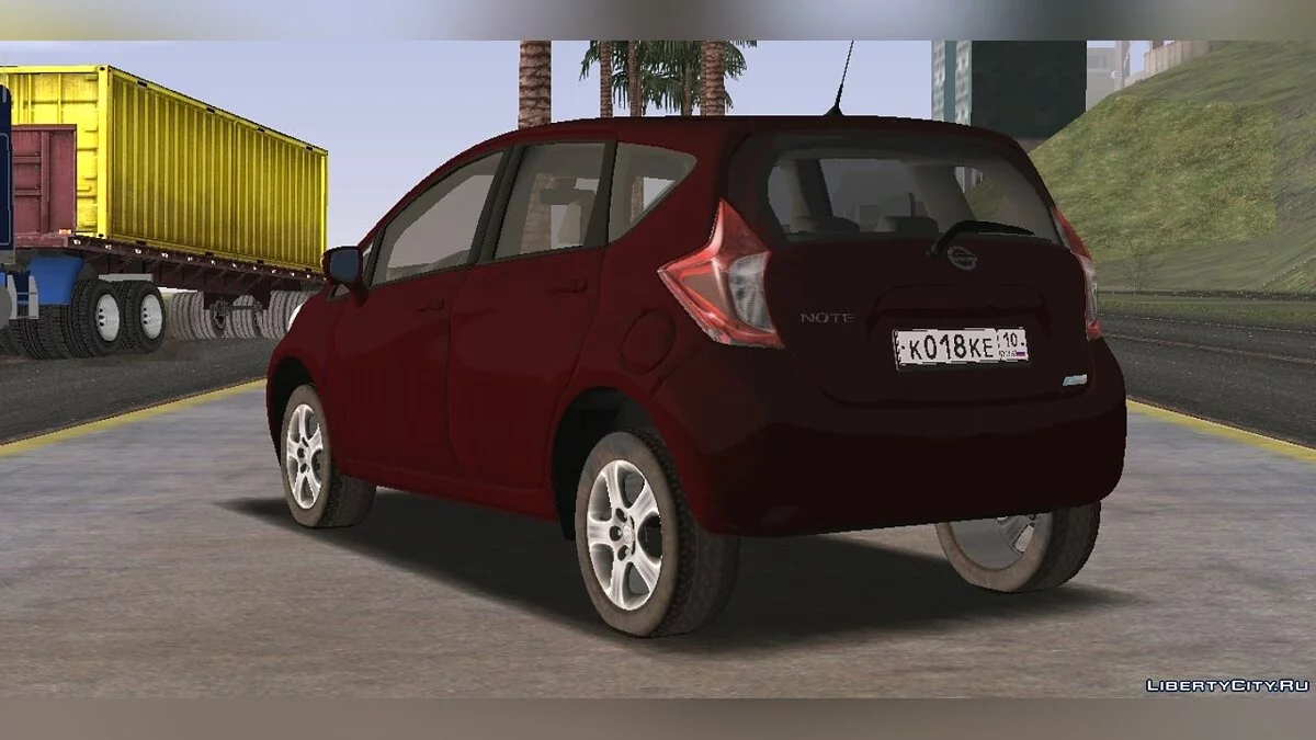 Nissan Note 2013 / GTA San Andreas (iOS, Android)