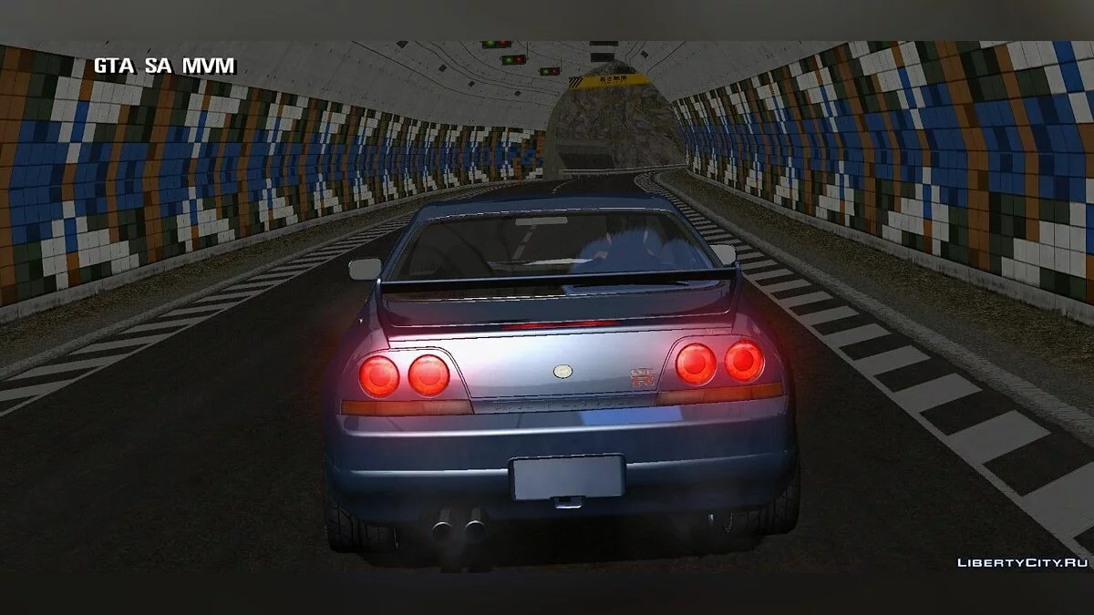 Nissan R33 / GTA San Andreas (iOS, Android)