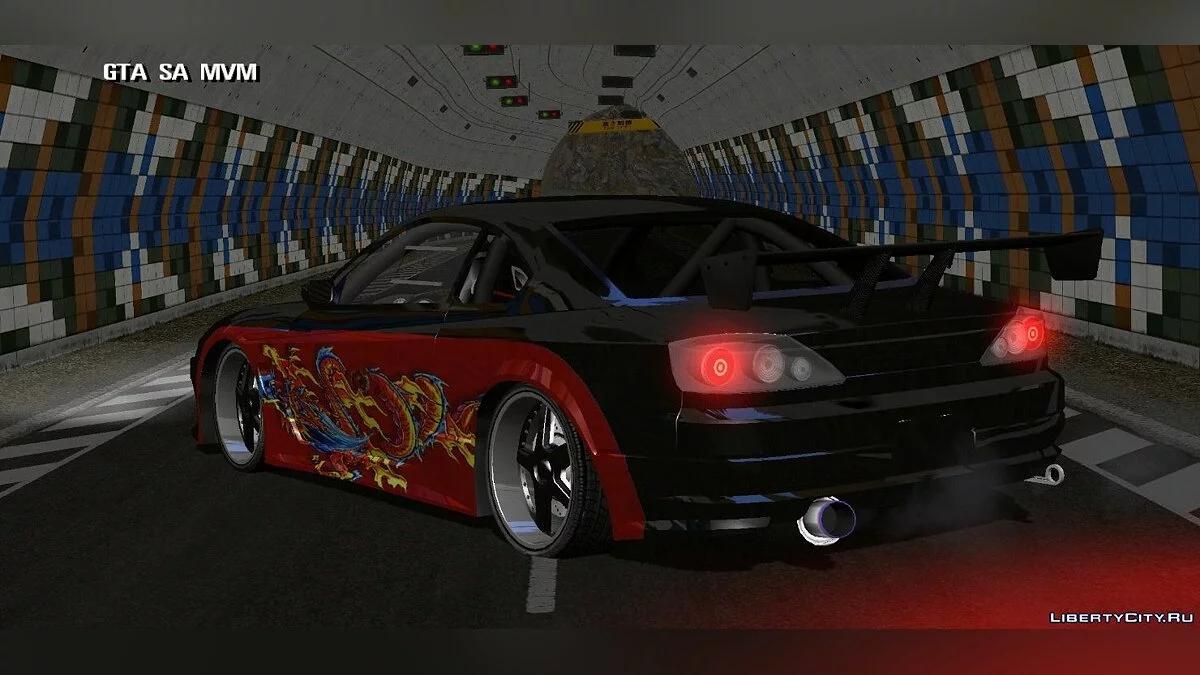 Nissan Silvia S15 Dragon / GTA San Andreas (iOS, Android)