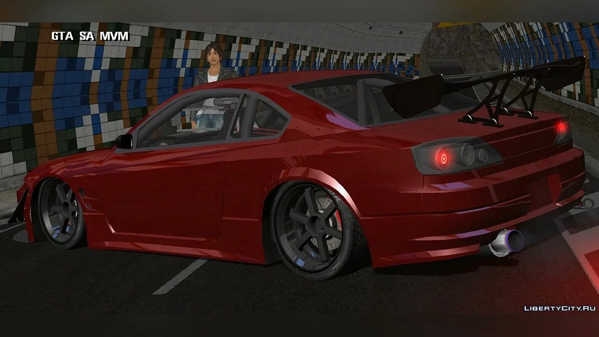 Nissan Silvia + Винилы / GTA San Andreas (iOS, Android)