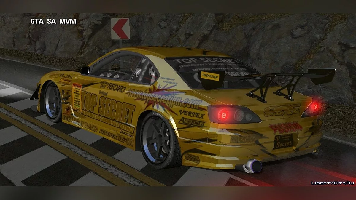 Nissan Silvia + Винилы / GTA San Andreas (iOS, Android)