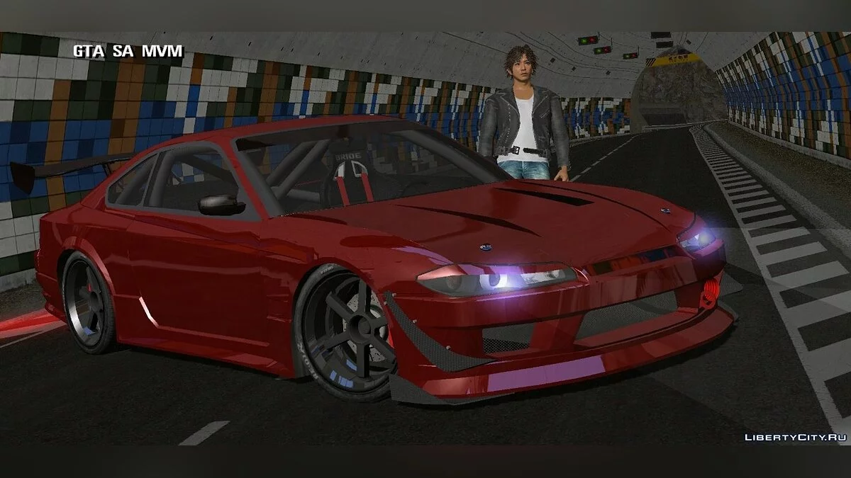 Nissan Silvia + Винилы / GTA San Andreas (iOS, Android)