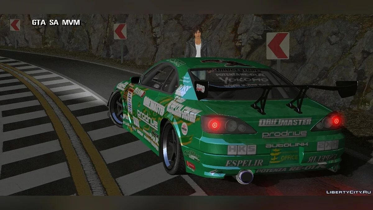 Nissan Silvia + Винилы / GTA San Andreas (iOS, Android)