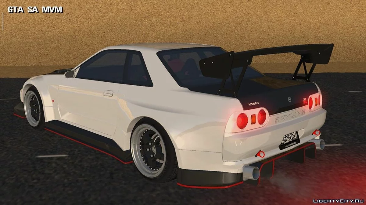 Nissan GT-R R32 Rocket Bunny / GTA San Andreas (iOS, Android)