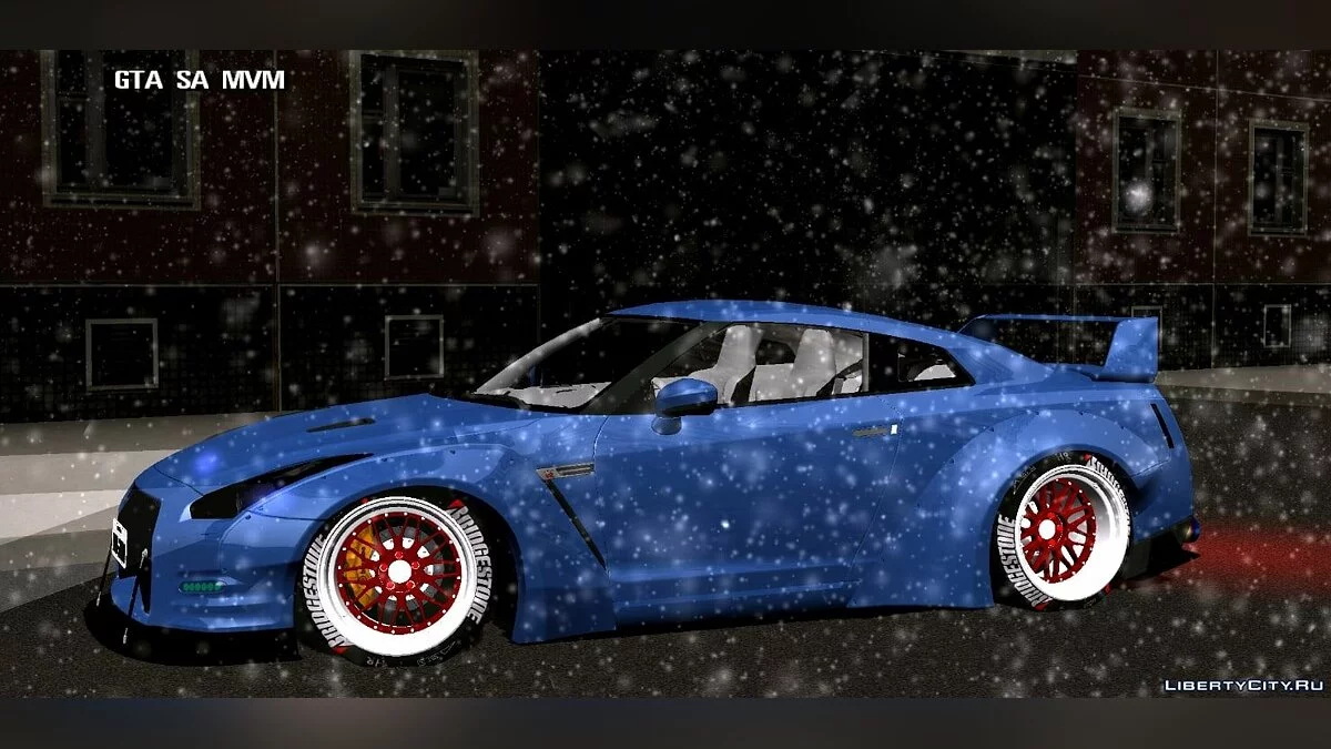 Nissan GT-R (R35) / GTA San Andreas (iOS, Android)