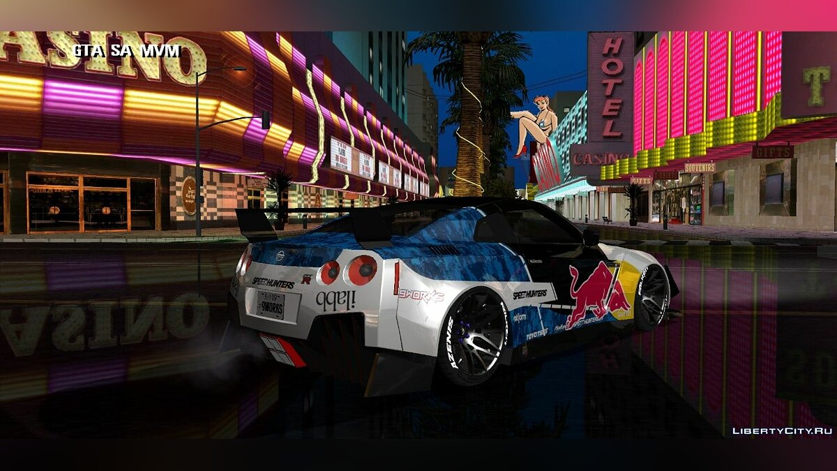 Nissan GT-R R35 для GTA San Andreas (iOS, Android) - Картинка #2