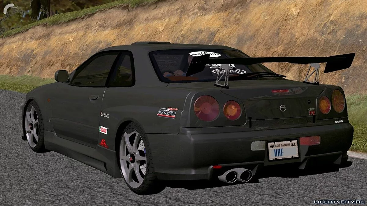 Nissan GTR R34 / GTA San Andreas (iOS, Android)
