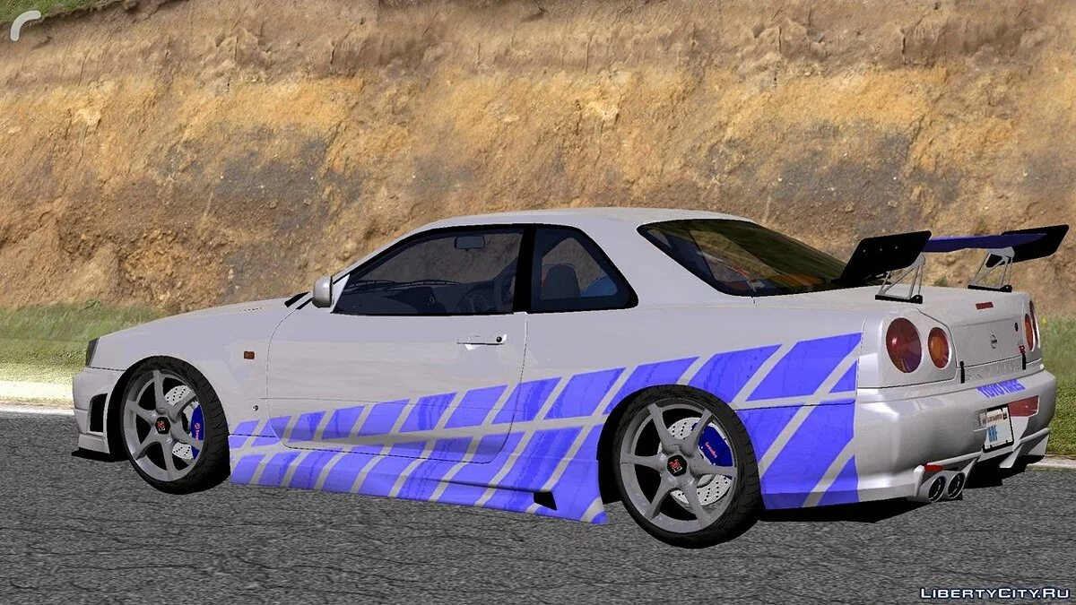 Nissan GTR R34 / GTA San Andreas (iOS, Android)