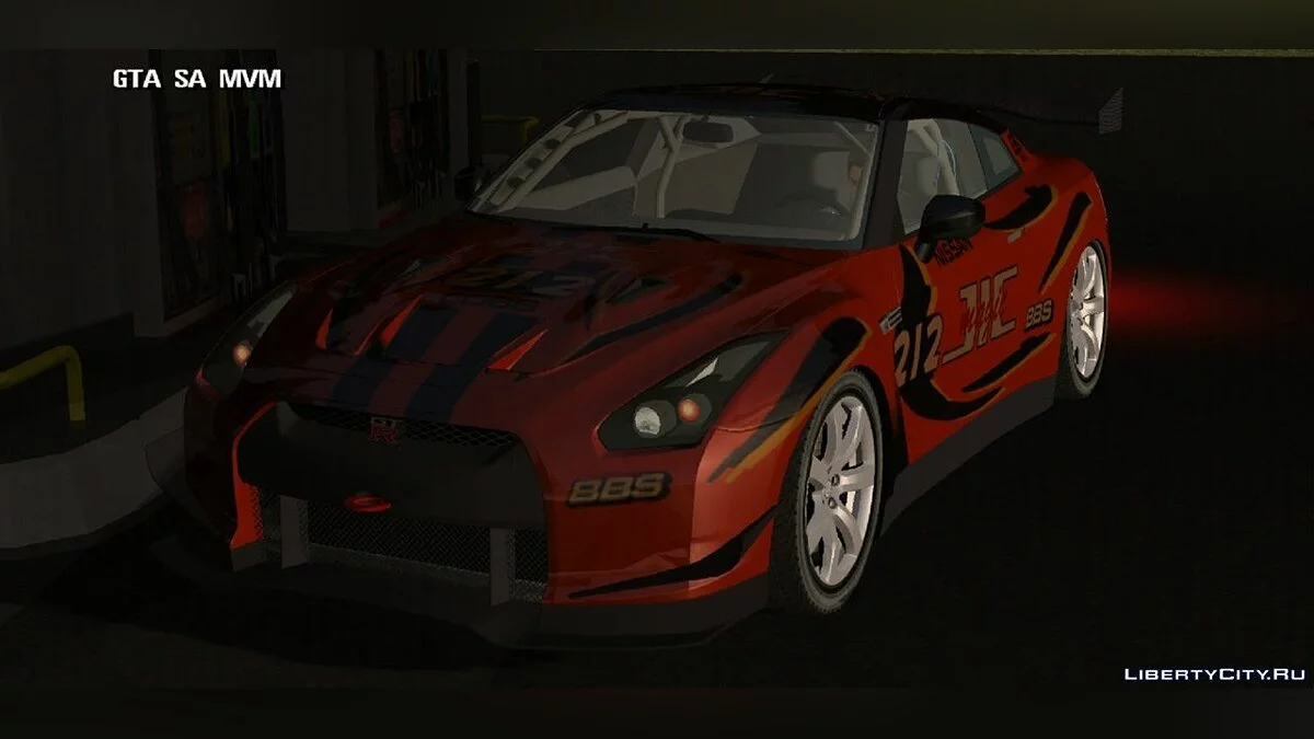 Nissan GTR R35 / GTA San Andreas (iOS, Android)