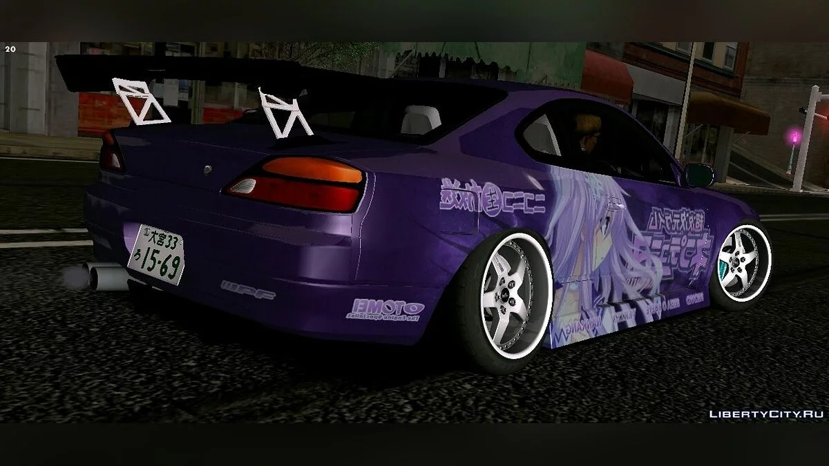 Nissan Silvia S15 / GTA San Andreas (iOS, Android)