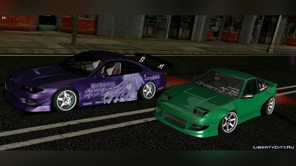 Nissan Silvia S15 / GTA San Andreas (iOS, Android)
