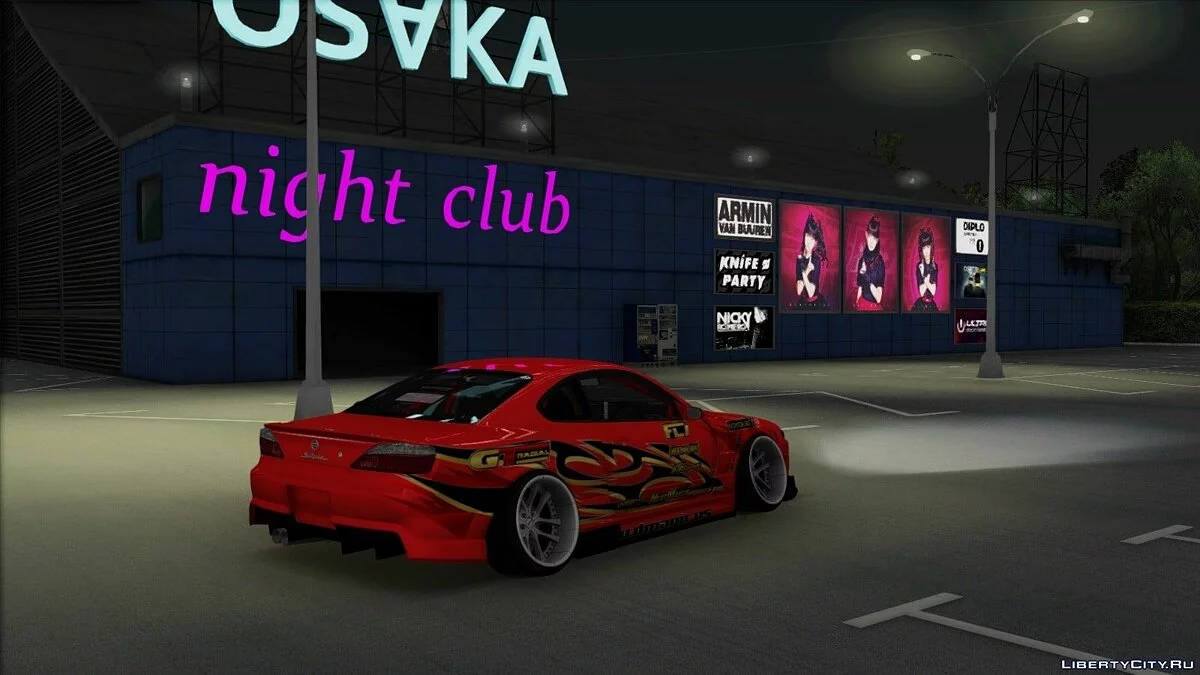 Nissan Silvia S15 / GTA San Andreas (iOS, Android)