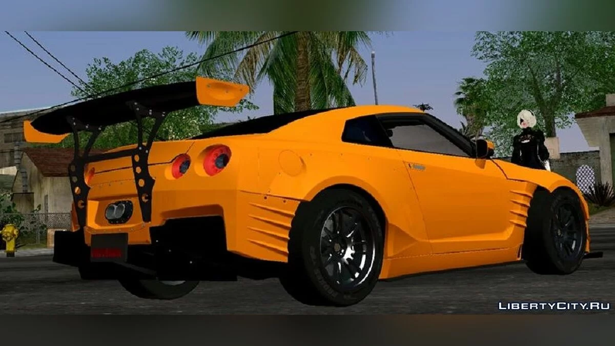 Nissan GT-R Bensopra / GTA San Andreas (iOS, Android)
