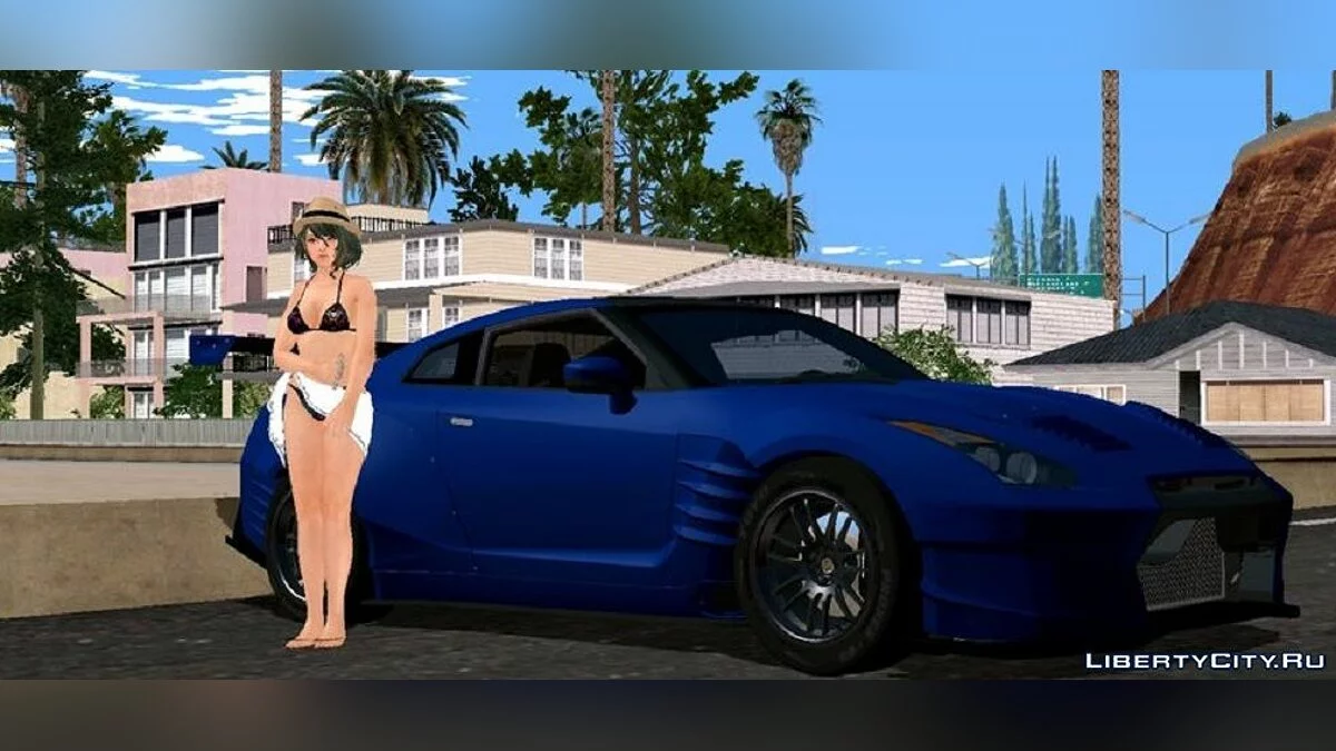 Nissan GT-R Bensopra / GTA San Andreas (iOS, Android)
