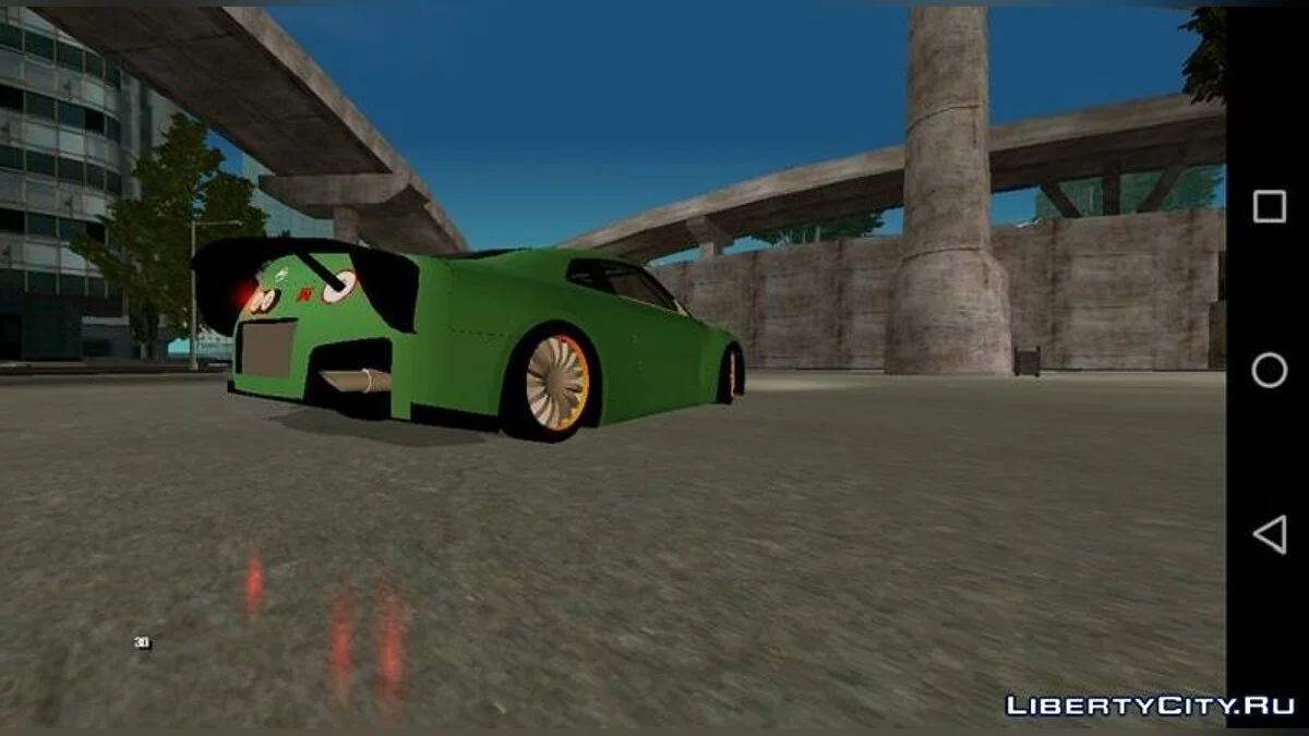 Nissan GTR R-35 Top Speed (только DFF) / GTA San Andreas (iOS, Android)