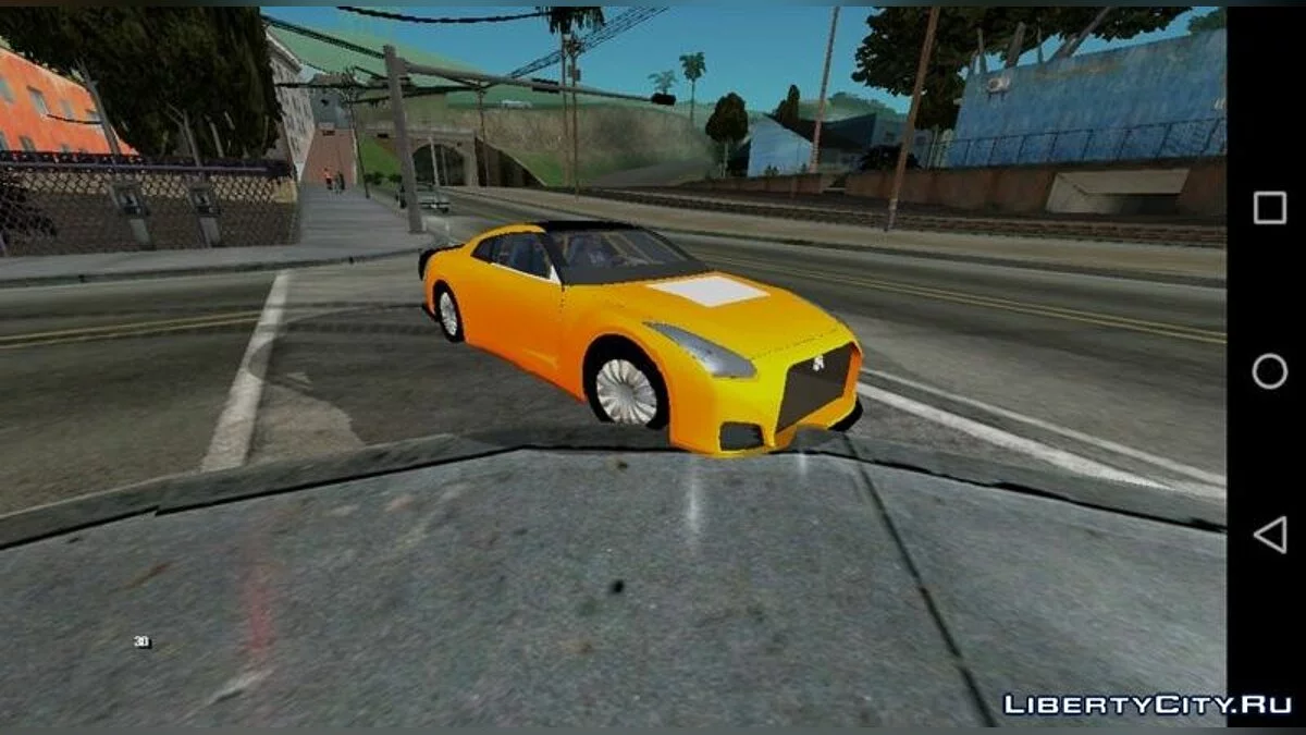 Nissan GTR R-35 Top Speed (только DFF) / GTA San Andreas (iOS, Android)