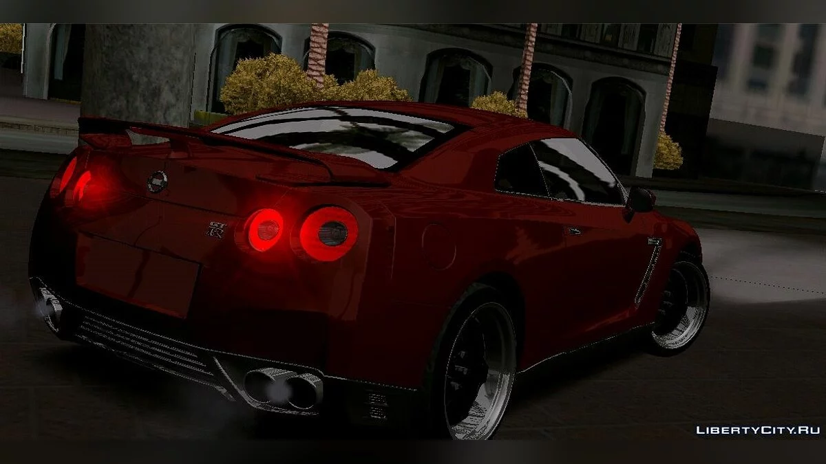 Nissan GTR R35 v2 (только DFF) / GTA San Andreas (iOS, Android)