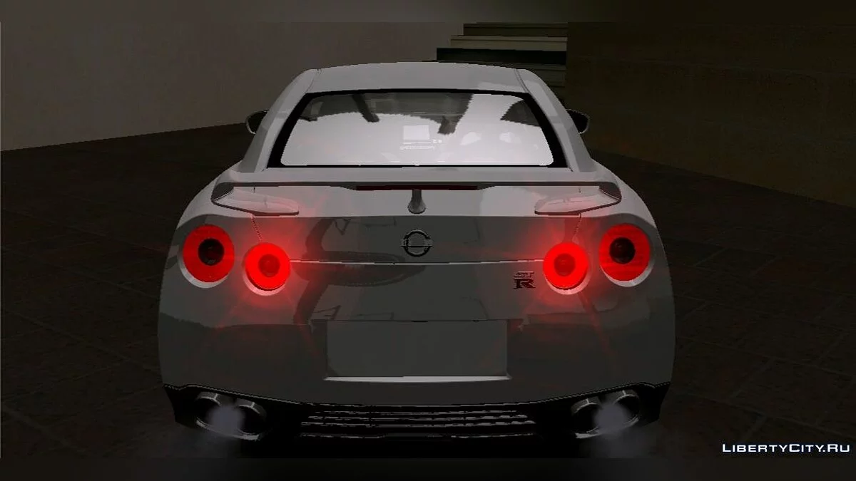 Nissan GTR R35 v2 (только DFF) / GTA San Andreas (iOS, Android)