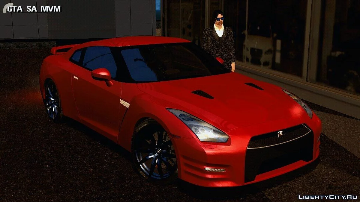 Nissan GTR R35 / GTA San Andreas (iOS, Android)