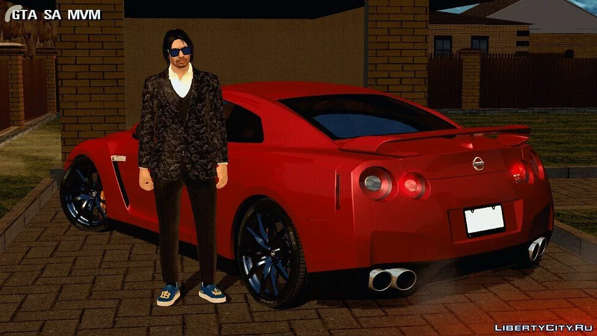 Nissan GTR R35 / GTA San Andreas (iOS, Android)