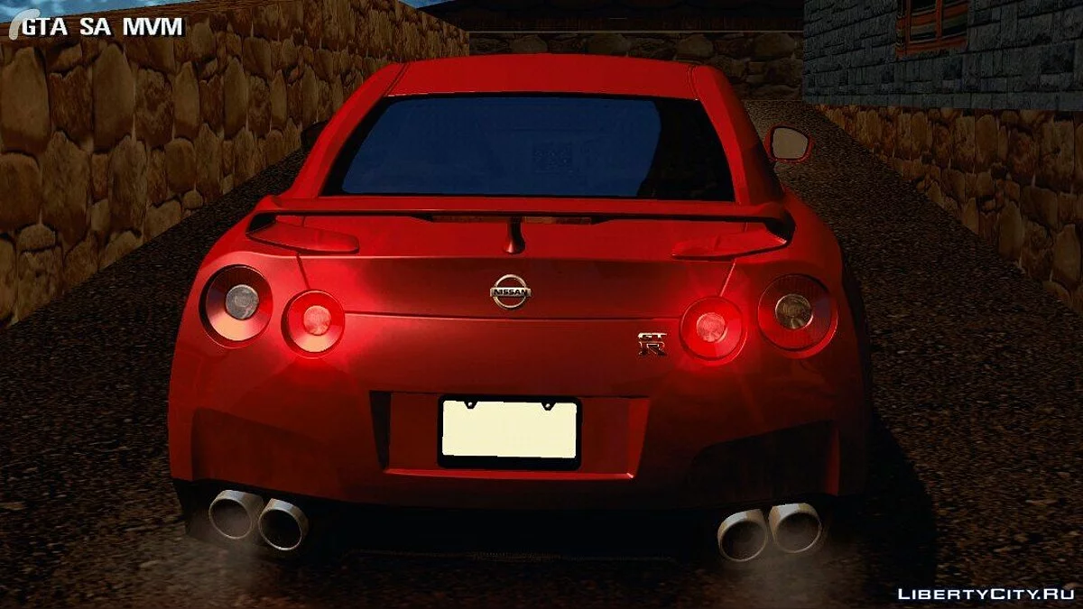 Nissan GTR R35 / GTA San Andreas (iOS, Android)