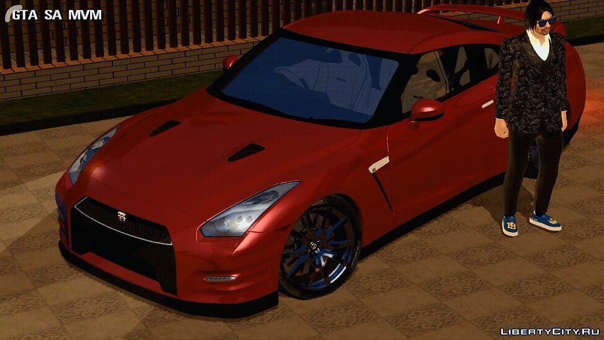 Nissan GTR R35 / GTA San Andreas (iOS, Android)