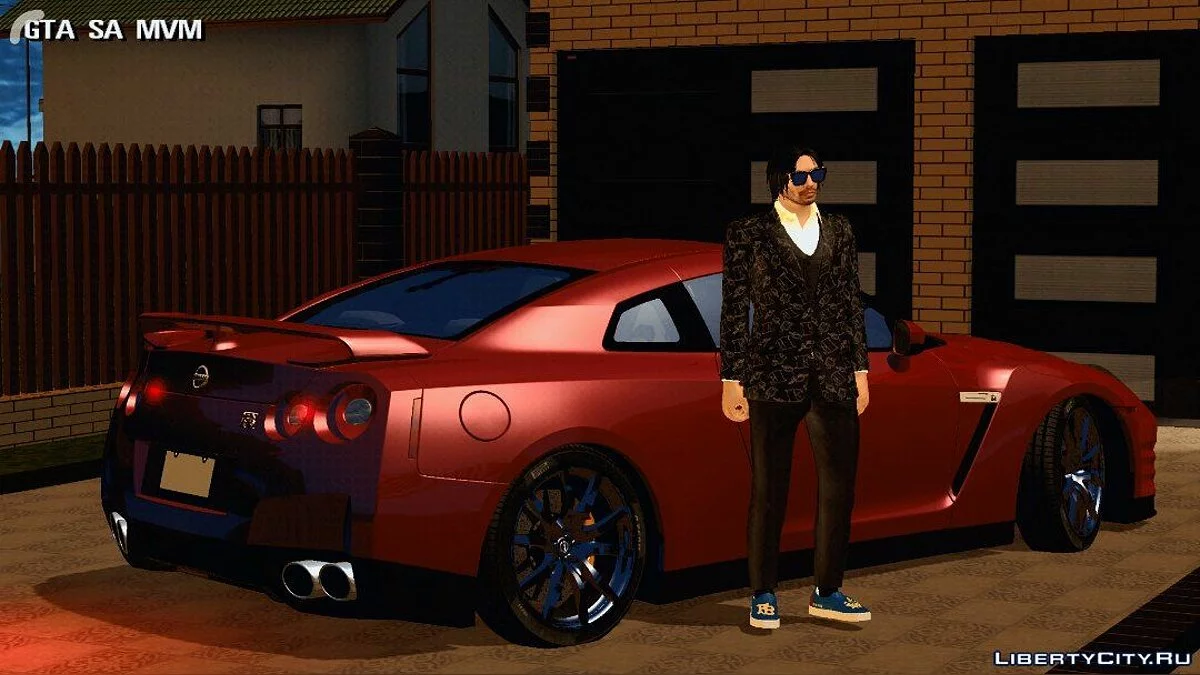 Nissan GTR R35 / GTA San Andreas (iOS, Android)