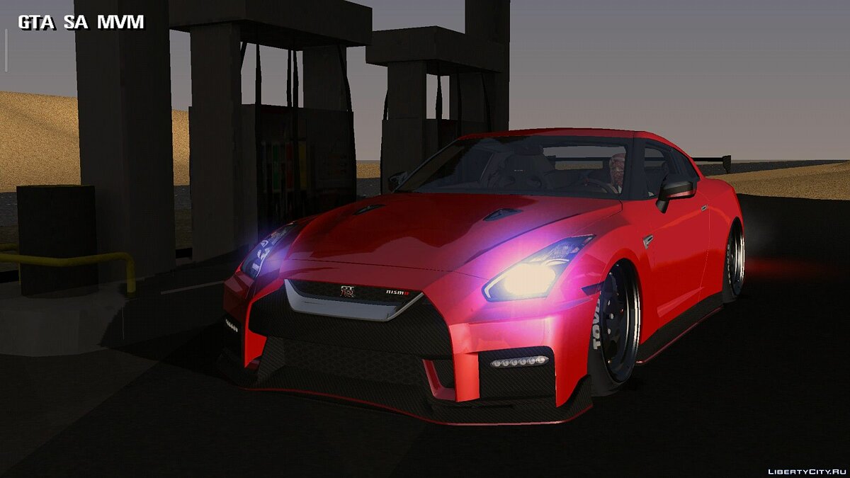 Скачать Nissan GTR R35 для GTA San Andreas (iOS, Android)