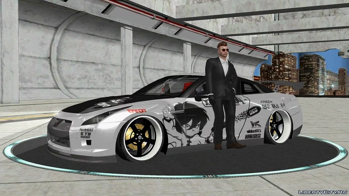 Nissan GTR R35 / GTA San Andreas (iOS, Android)