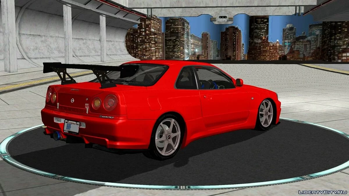Nissan R34 / GTA San Andreas (iOS, Android)