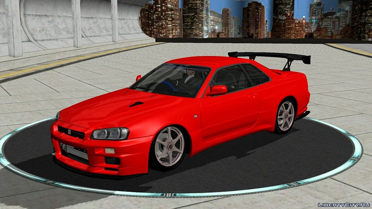 Скачать Nissan R34 для GTA San Andreas (iOS, Android)