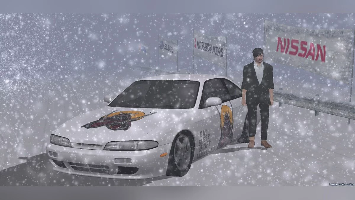 Nissan Silvia S14 / GTA San Andreas (iOS, Android)