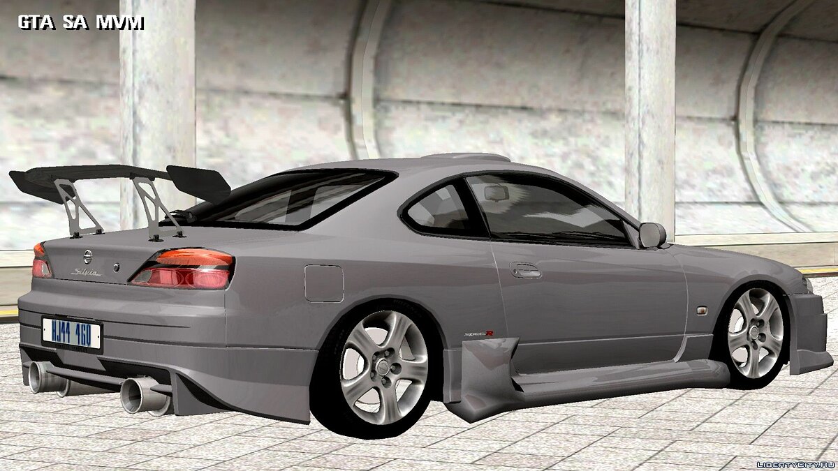 Скачать Nissan Silvia S15 + полный тюнинг комплект для GTA San Andreas  (iOS, Android)