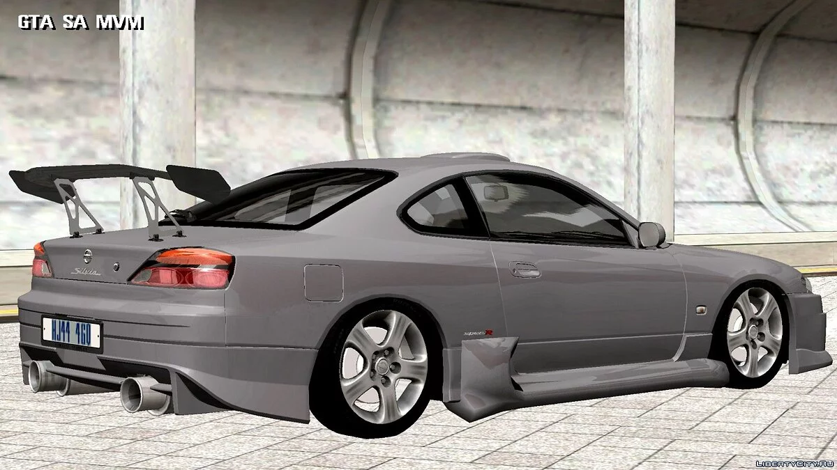 Nissan Silvia S15 + полный тюнинг комплект / GTA San Andreas (iOS, Android)