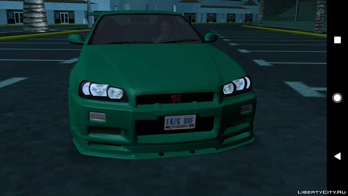 Nissan Skyline GT-R R34 v3.0 (только DFF) / GTA San Andreas (iOS, Android)